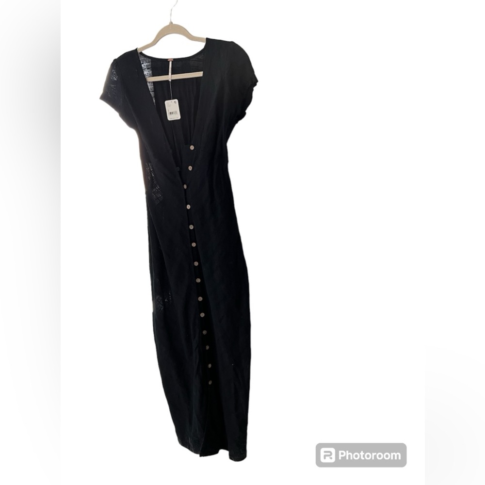 NWT Free People cap sleeve cotton lightweight dress size S - SOLD OUT - Picture 5 of 6